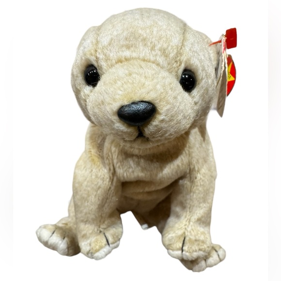 Ty Beanie Baby Almond The Bear DOB April 14, 1999 - Picture 1 of 8